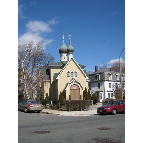 Russian Orthodox Church of Epiphany, Boston, corner of South and Bradfield St