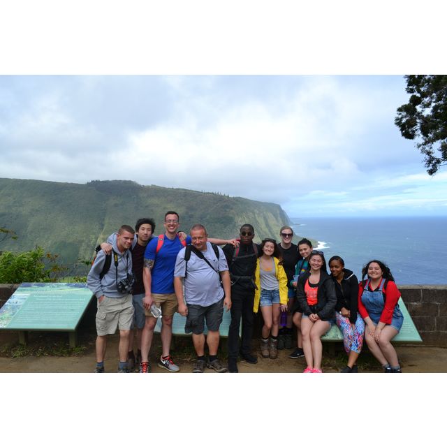 group at akaka falls